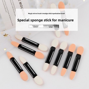 Éponge à estomper pour nail art, applicateur de poudre chrome miroir, outil de peinture dégradée, coton-tige, outil de manucure pour DIY - Product Image 5