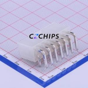 X9357WR-2x07-N2SN Wire-to-Board Pin Header Bent Lead Through Hole,P=4.2mm Connector 2x7P 4.2mm Right Angle Insert 14P - Product Image 2