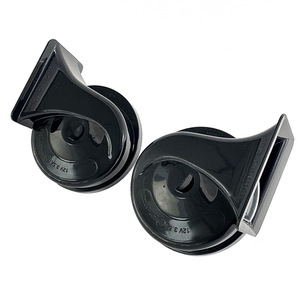 Tweeters pour voiture, klaxon de voiture, klaxon 12V ultra-puissant étanche à double tonalité (tonalité haute et basse), klaxon universel pour moto, klaxon avec sirène - Product Image 6