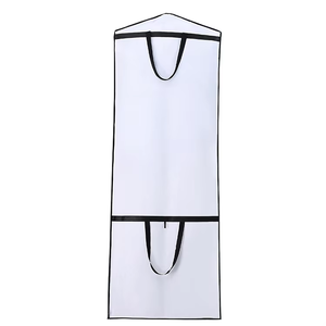 Portable High Quality Custom Foldable Non-woven Water Resistant Eco-friendly Garment <strong>Dress</strong> Storage <strong>Box</strong> Zipper for <strong>Wedding</strong> <strong>Dress</strong> - Product Image 2