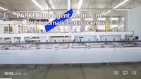 Centro de Corte Automático CNC de Aluminio y PVC PARKER Inteligente con Alimentación Automática de ±45 y 90 Grados para Fabricación de Puertas y Ventanas