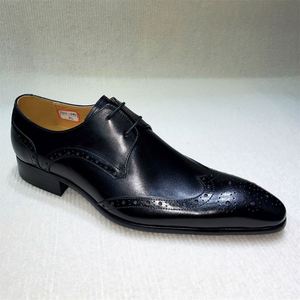 Chaussures Derby tendance à bout pointu sculpté, rehaussantes, à enfiler, style Oxford formel pour l'automne - Product Image 6