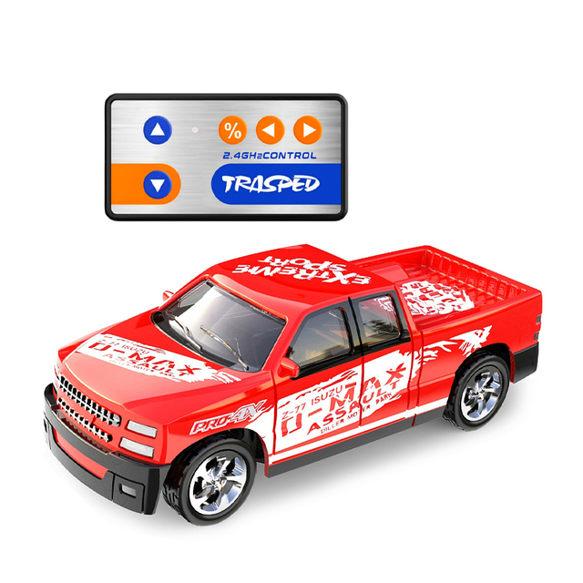 1:64 5CH 2.4G Cheap Mini Alloy Rc Diecast Toys Remote Control Car for Kids