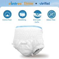 Sous-vêtements d'incontinence pour adultes Elintree, solution pour le confort et la commodité, couches-culottes jetables pour adultes imprimées sur mesure