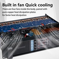 FP10000Q qualité supérieure pour Lab Gruppen 2500W * 4 amplificateur de puissance 10000W pour pa Subwoofer et grand haut-parleur Amplificador