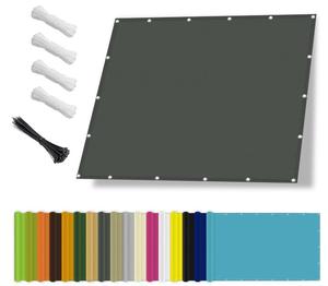 <span class=keywords><strong>Voile</strong></span> <span class=keywords><strong>d</strong></span>'<span class=keywords><strong>ombrage</strong></span> imperméable pour balcon, brise-vue, protection solaire - Product Image 4