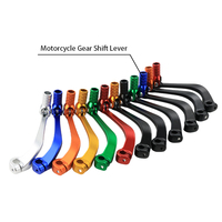 LINGQI RACING Motosiklet CNC Alüminyum Katlanabilir Modifiye Vites Kolu BSE CRF110 TTR125 Evrensel Dirt Pit Bike Off Road için