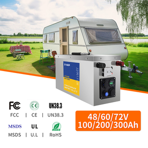 ADF 48V 60V 72V 100Ah 200Ah 300Ah Paket Baterai LiFePO4 untuk Penyimpanan Energi Mobil Golf Tenaga Surya 5KWh Lithium Pasokan OEM - Product Image 4