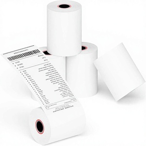Rotoli <span class=keywords><strong>di</strong></span> Carta Termica Bianca Opaca a Strato Singolo 57X50MM <span class=keywords><strong>di</strong></span> Qualità Premium, Compatibili con Tutti i Registratori <span class=keywords><strong>di</strong></span> <span class=keywords><strong>Cassa</strong></span> e Carte <span class=keywords><strong>di</strong></span> Credito - Product Image 1