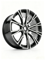 Jantes de voiture neuves en alliage d'aluminium forgé PCD 100 mm, finition chromée, design concave, 20 mm ET, marque GY, ajustement universel 1