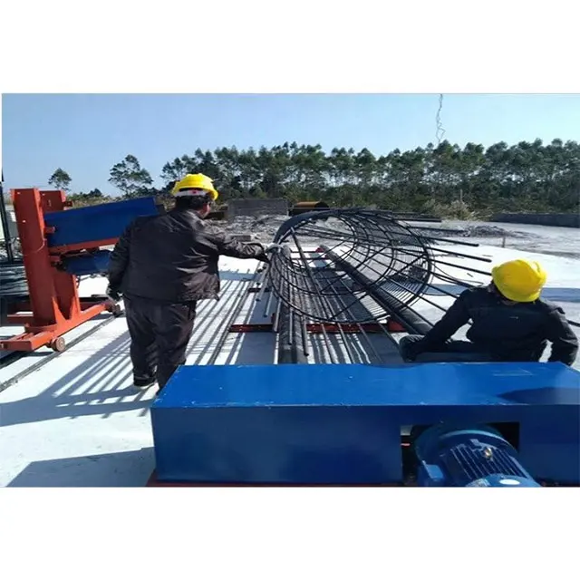 Qk3000 Tipe Penguatan Kandang Mesin Tanah Pile Kandang Baja Mesin Lapping