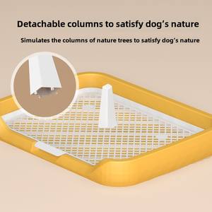 Plástico durável anti-Stepping <span class=keywords><strong>Dog</strong></span> mictório coluna Eco-Friendly Flushable Pet <span class=keywords><strong>Toilet</strong></span> para pequenos cães de médio porte Anti-Splash Design - Product Image 2