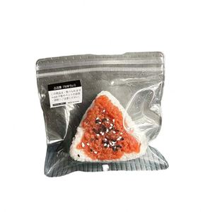 Jouet anti-stress réaliste en forme de boule de riz triangulaire de 6 cm, nouveau design pour enfants et adultes, populaire, en matériau TPR - Product Image 3