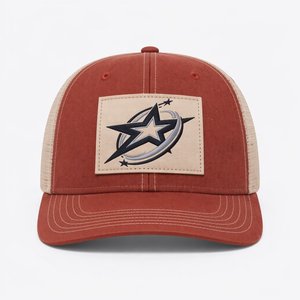 Gorra de Béisbol Estructurada Ajustable de 6 Paneles de Sarga de Algodón con Parche Bordado Premium, Gorra de Sol de Moda para Exteriores, Fabricante - Product Image 2