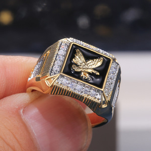 Eagle Design Ring Bold Style Finger Ring for Men - Product Image 4