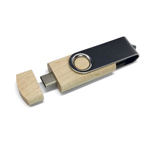 Nuevo Producto Ideal 2026, Memoria USB Ecológica de Bambú con Logotipo Personalizado y Transferencia de Alta Velocidad para el Regreso a Clases - Product Image 2
