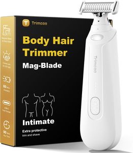Tondeuse à poils corporels Manscape H6 One MagBlade Pro - Étanche IPX7 - Utilisation humide et sèche - Convient pour le rasage du corps entier - Blanc - Product Image 1