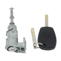 Serrure de porte avant gauche avec 2 clés pour Renault Kangoo Modus Master Clio III Vauxhall Opel Movano 806012544R AL319