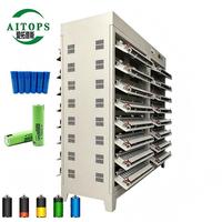 Testeur de capacité de batterie AITOP 512CH 5V3A pour batteries 18650 26650 32650 LiFePO4 NCA NCM NiMH NiCd, avec fonctions de charge et de décharge