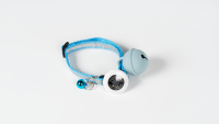 Collier de suivi de chat GPS léger Navigateur GPS Étanche IP67 180 jours d'autonomie de la batterie Suivi en temps réel Geofencing Silicone
