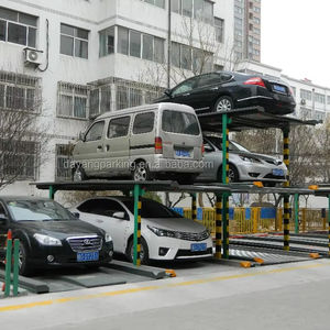 कार पार्किंग लिफ्ट-3 + 1 भूमिगत कार पार्किंग प्रणाली विला कार पार्किंग उपकरण - Product Image 1