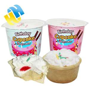 थोक हलाल आइसक्रीम के आकार के बच्चों कैंडी खिलौना भरा जाम मार्शमैलो कॉन कप चीनी कपास बॉक्स पैकेजिंग पर - Product Image 5