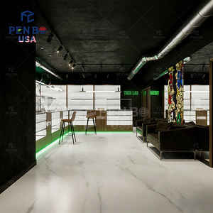 Exhibidor de Cigarrillos de Vidrio con Iluminación LED, Suministro de Fábrica, Ecológico, Resistente, Personalizable, para Tabaco, CBD, Tienda de Fumadores - Product Image 4