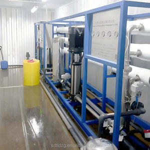 Équipement de purification d'eau RO portable avec assemblage complet de la conduite pour les sites miniers et de construction - Product Image 4