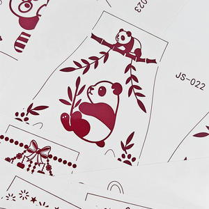 Toptan Çocuklar İçin Kına Dövme Çıkartmaları Beyaz Kahverengi Karikatür Desenli Vücut Çıkartmaları El Ayak Çocuk Boyama Geçici Dövmeler - Product Image 5