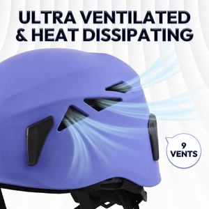 <span class=keywords><strong>Casco</strong></span> de Escalada Profesional EN12492, Ligero y Ventilado, con 9 Ventilaciones, Antibacteriano, Ajustable, con 6 Suspensiones - Product Image 3