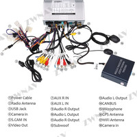 Autoradio Android 10, 4 go/128 go, GPS, lecteur multimédia, Audio stéréo, enregistreur, unité centrale pour voiture Lexus LX570 (2007, 2012, 2013, 2014, 2015)