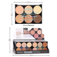 Palette légère de contour 3D pour l'application de maquillage crème et la mise en évidence et la définition de la crème de fond de teint pour les pommettes