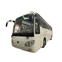 Autocar de luxe d'occasion à transmission manuelle, 75 places, moteur diesel, pour excursions urbaines et transport de passagers, conduite à droite (RHD) et conduite à gauche (LHD)