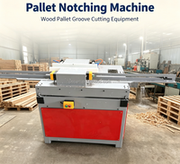 Machine à rainurer les palettes en bois à haute capacité, 600 à 800 pièces par heure