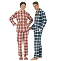 Ensemble de pyjama personnalisé en polaire pour femme, vêtements de nuit à manches longues en flanelle, chemise de nuit, ensemble de vêtements de détente, pyjama pour femme