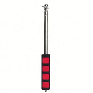 Nuevo Producto al por Mayor, Asta de Bandera Telescópica Retráctil de Acero Inoxidable de Alta Calidad para Publicidad Deportiva y Guías Turísticos - Product Image 3