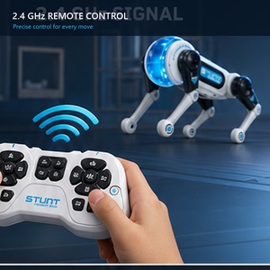 <span class=keywords><strong>Robot</strong></span> <span class=keywords><strong>Chien</strong></span> Télécommandé Interactif : <span class=keywords><strong>Danse</strong></span>, Chant, Interaction Vocale, Compagnon Émotionnel, Réduction de Bruit IA, Type-C - Product Image 4