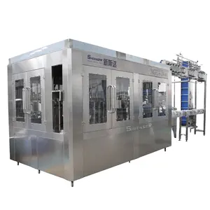12000 bph 330 ml 500 ml pure water bottle filling capping and labeling machine