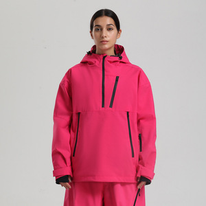 <span class=keywords><strong>Veste</strong></span> de <span class=keywords><strong>ski</strong></span> professionnelle pour <span class=keywords><strong>femme</strong></span>, nouvelle collection, coupe ample, style américain, coupe-vent, imperméable et respirante, idéale pour le snowboard et le travail. - Product Image 3