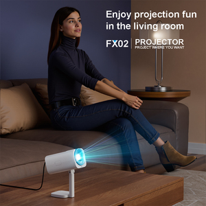 Mini <span class=keywords><strong>Proyector</strong></span> Portátil 1080P Full HD Económico y Rentable con Trípode Integrado, Diseño Personalizado OEM ODM de Fábrica - Product Image 6