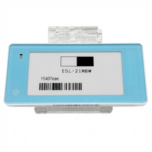 Étiquette électronique d'étagère (ESL) étanche IP65 2,13 pouces pour basses températures SLIM-213BWRY-LOW pour congélateurs et entrepôts frigorifiques -25°C ℃ - Product Image 4