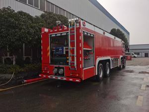 Camión de Bomberos de Rescate Diésel Howo de 25 Toneladas, Nuevo, Configuración de Tracción 8x4, Camión Cisterna con Capacidad de >10000L, Transmisión Manual - Product Image 6