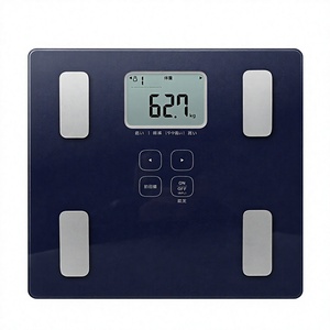 Báscula Digital de Grasa Corporal con WiFi, Báscula Inteligente con Pantalla LCD, Funciona con Batería, Vidrio Templado, Monitoreo de Salud - Product Image 3
