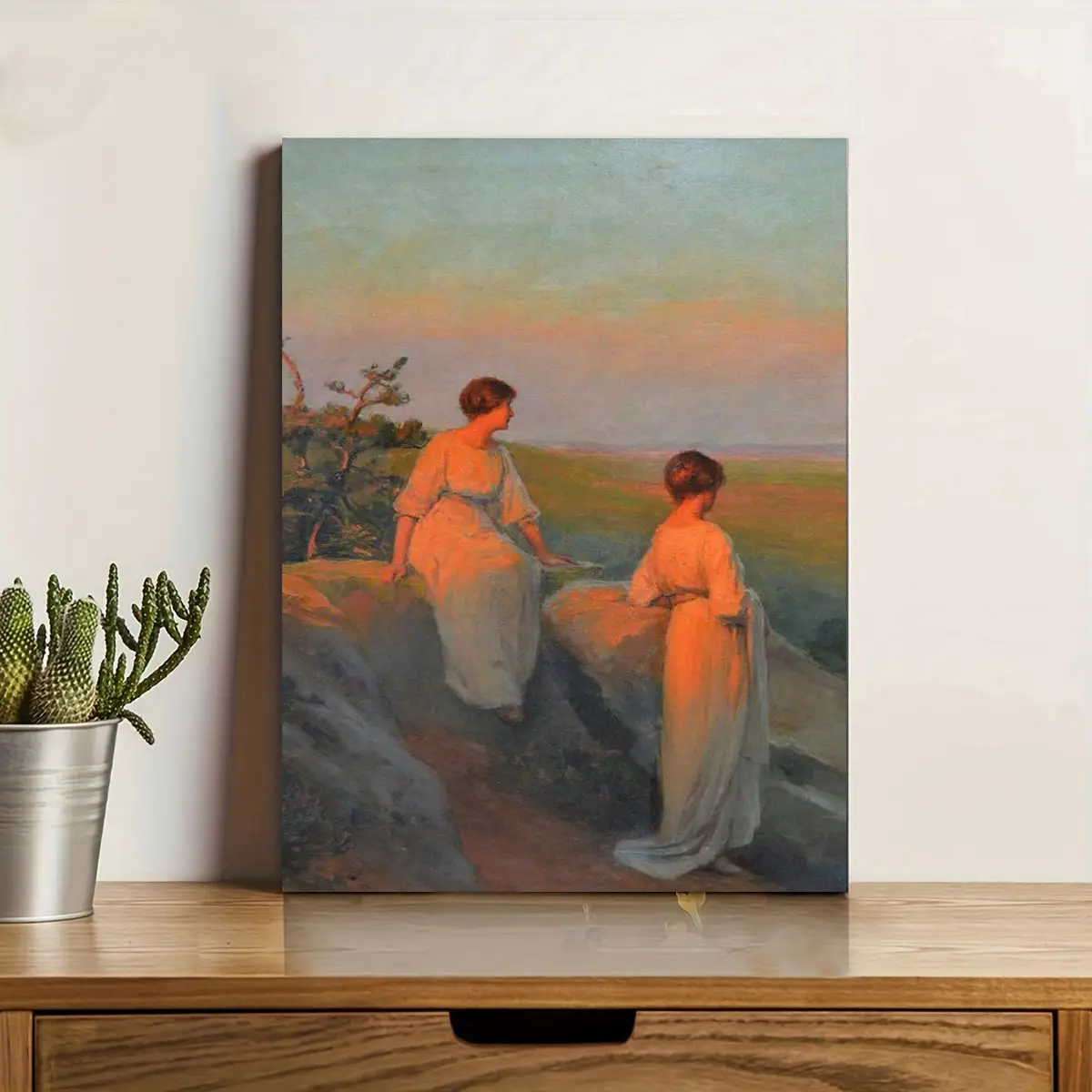 Fabriek Groothandel Muur Opknoping Schilderij Vrouw Schoonheidssalon Woonkamer Decoratief Schilderen