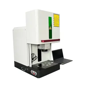 2022 best selling Raycus Deep engraving small enclosed fiber laser marking machine with factory direct supply