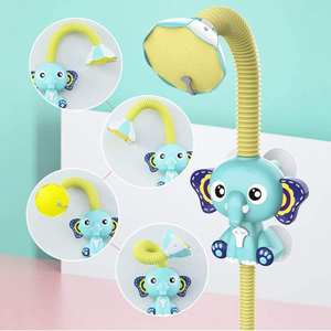Jouets de <span class=keywords><strong>bain</strong></span> pour enfants, vente chaude 2021, éléphant électrique, animal suceur, pomme de douche électrique, pluie pour enfants, jouets de <span class=keywords><strong>bain</strong></span> - Product Image 2