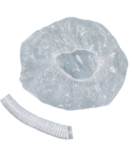 100/pcs Jetable Étanche En Plastique PE Douche <span class=keywords><strong>Bonnet</strong></span> <span class=keywords><strong>De</strong></span> <span class=keywords><strong>Bain</strong></span> Hôtel <span class=keywords><strong>Blanc</strong></span> Bande Clip Jetable <span class=keywords><strong>Bonnet</strong></span> <span class=keywords><strong>De</strong></span> Douche - Product Image 4