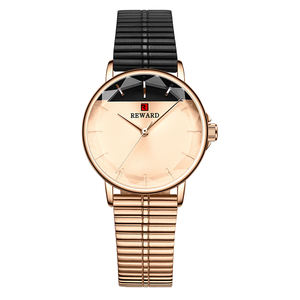 Reloj de cuarzo de recompensa para mujer, reloj de diseño especial para mujer, reloj de pulsera informal de moda para mujer, reloj de mano para mujer - Product Image 5