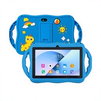 Tableta Infantil de Nuevo Estilo, 7 Pulgadas, Sistema Android con WiFi, con Funda Protectora, Exclusiva para Comercio Transfronterizo, Tabletas para Niños de Fábrica