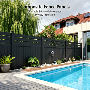 Pannello <span class=keywords><strong>per</strong></span> <span class=keywords><strong>Recinzione</strong></span> in <span class=keywords><strong>Legno</strong></span> Composito di Alta Qualità, Effetto Pietra, Bianco, 4 Piedi x 4 Piedi, 6x8, Vendita all'Ingrosso - Product Image 3